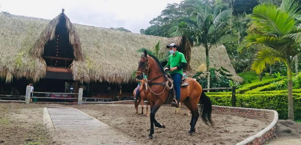 Rancho Ecoturistico El Faro Hotel La Mesa  Luaran gambar